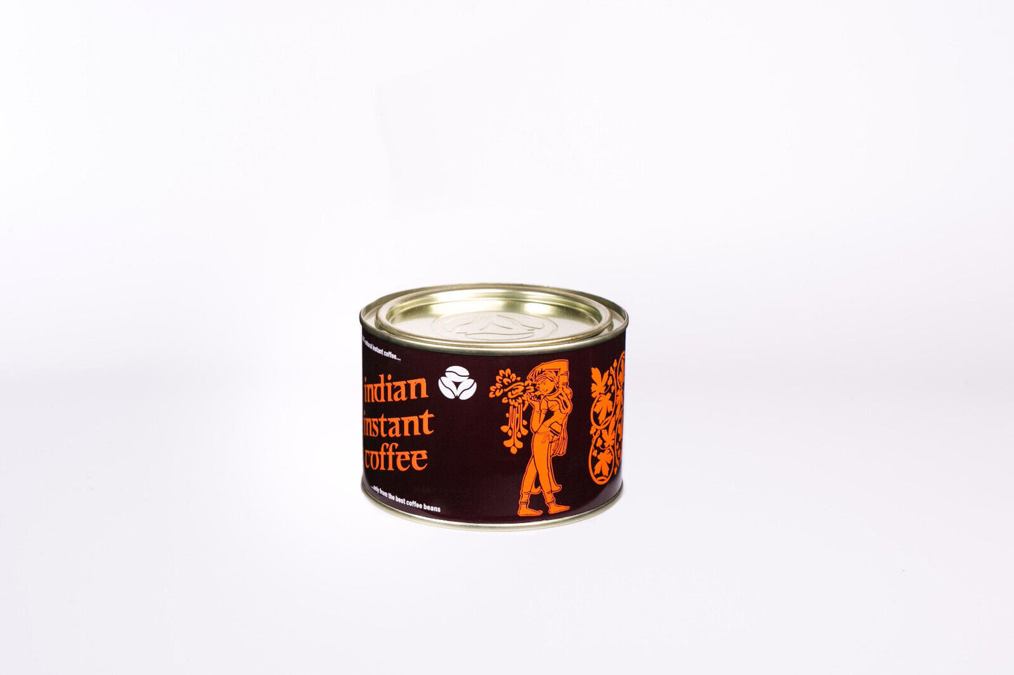 6 INDIAN INSTANT COFFEE 100% Natural Coffee Tins Made in India 90g 3.2oz