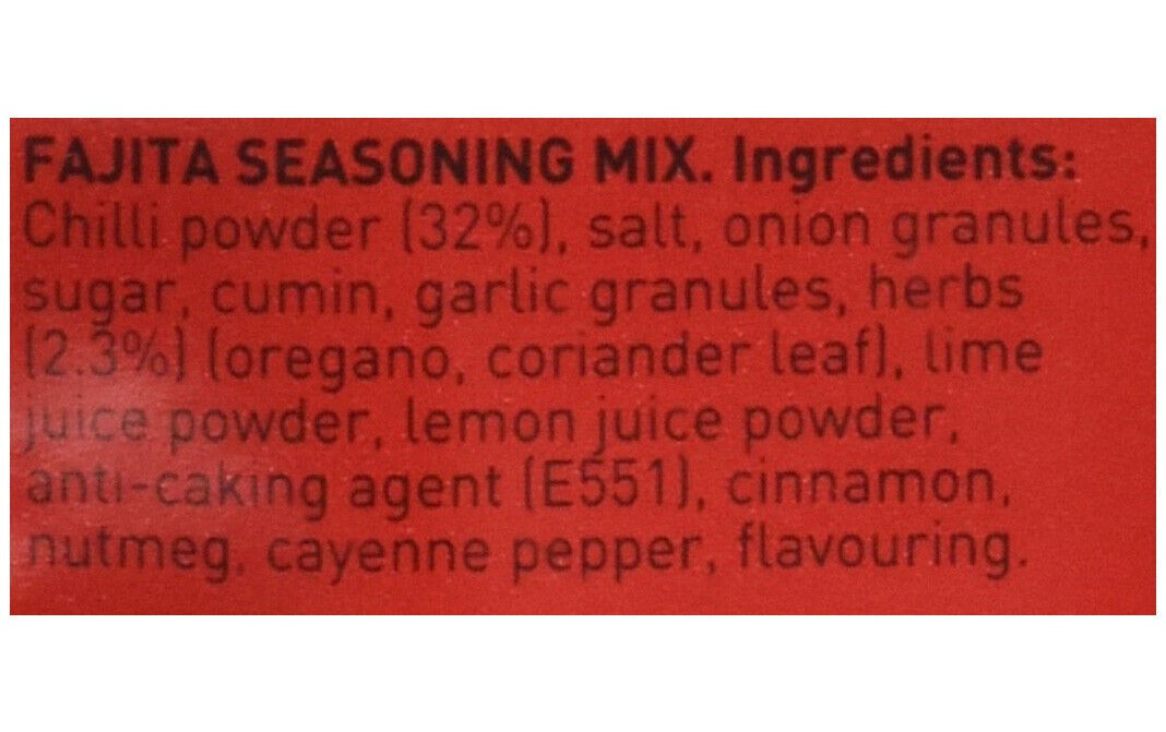 6 SANTA MARIA FAJITA Original Spice Mix Packs for Tacos Nachos TexMex Dishes 28g