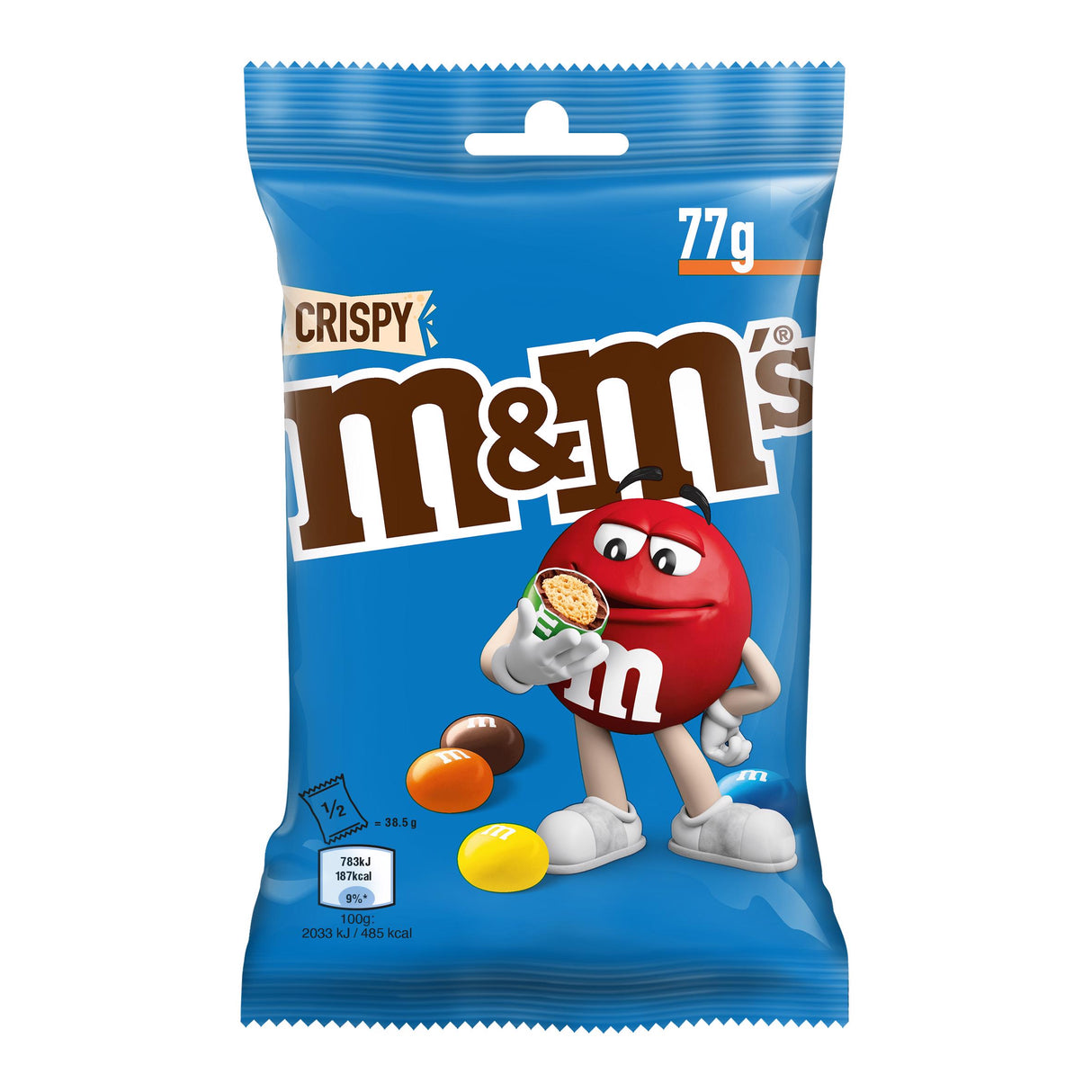 M&M'S CRISPY Milk Chocolate Dragee 77g