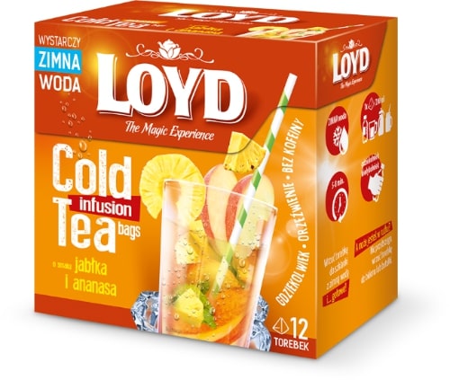 LOYD Cold Infusion Fruit Tea Apple & Pineapple Flavor 30g