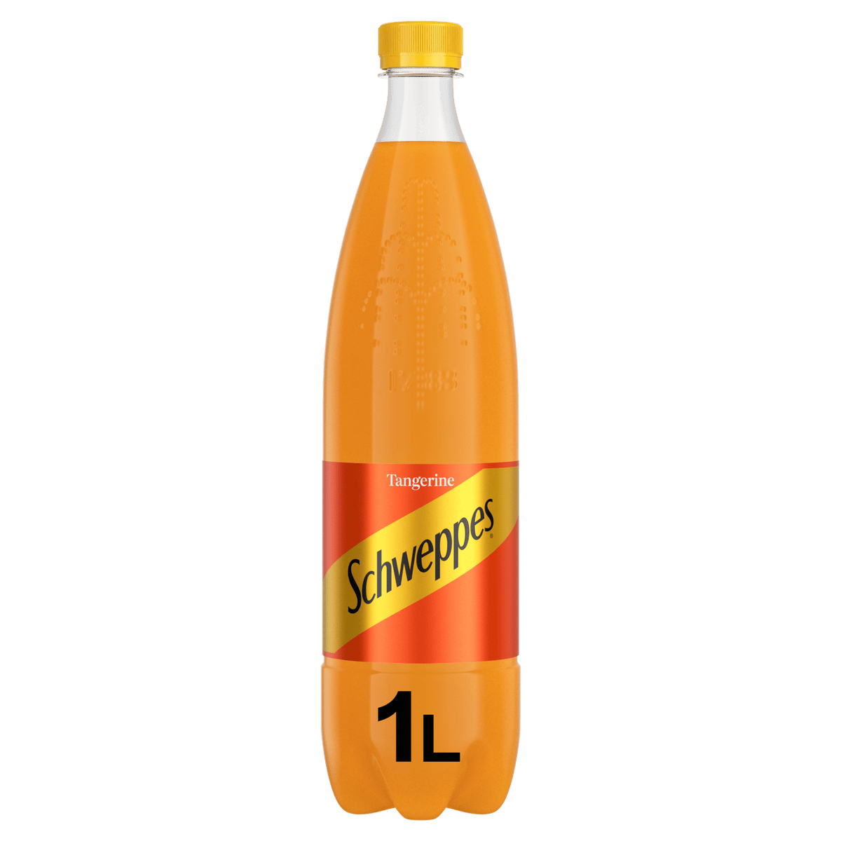 SCHWEPPES TANGERINE Flavor Sparkling Soft Drink 1L