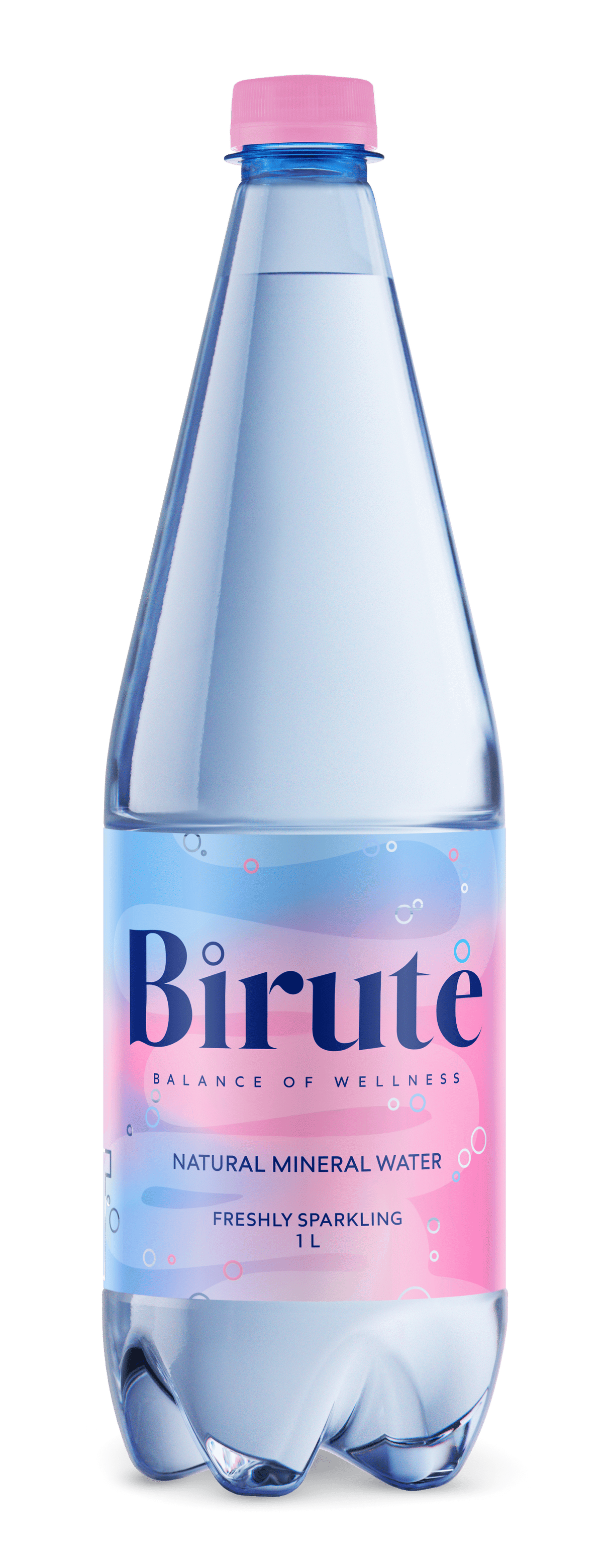 BIRUTE Sparkling Natural Mineral Water 1L
