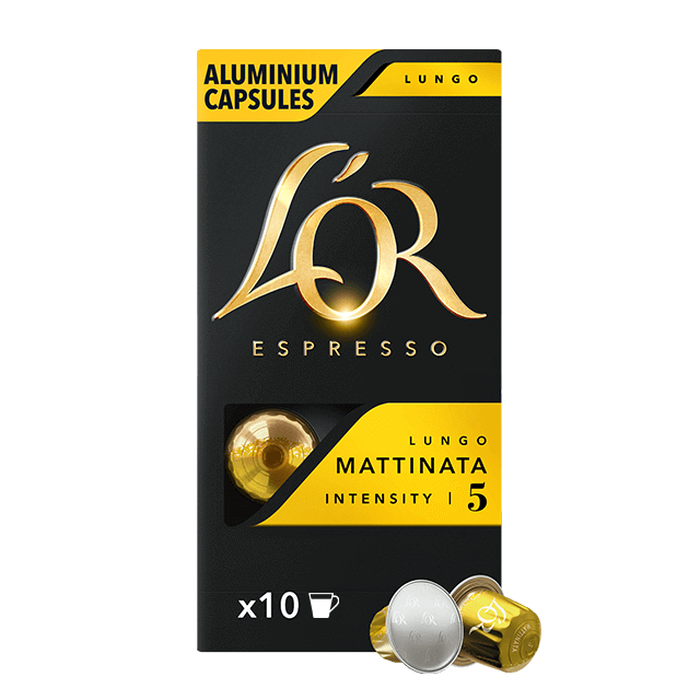 L'OR ESPRESSO LUNGO MATTINATA Coffee Capsules for Nespresso 52g