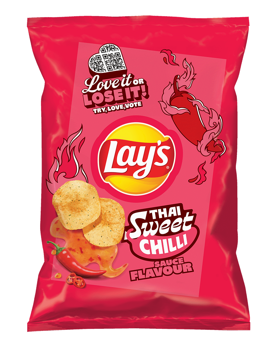 LAYS THAI SWEET CHILLI Flavor Potato Chips 130g 4.6oz