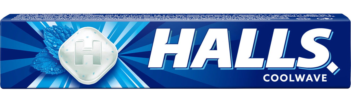 HALLS COOLWAVE Refreshing Pastilles 33.5g
