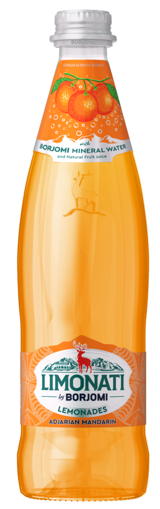 LIMONATI by BORJOMI Adjarian Mandarin Flavor Sparkling Lemonade 500ml