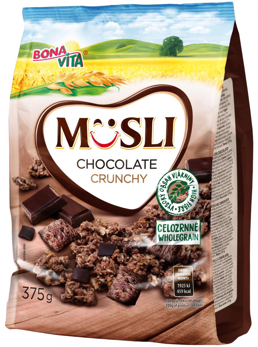 BONA VITA MUSLI with Crunchy Chocolate 375g