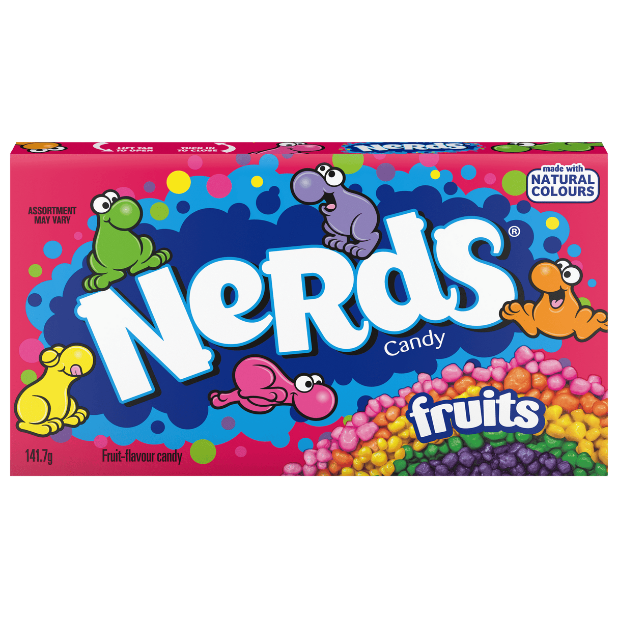 NERDS RAINBOW Assorted Fruit Flavor Chewy Candies 141.7g