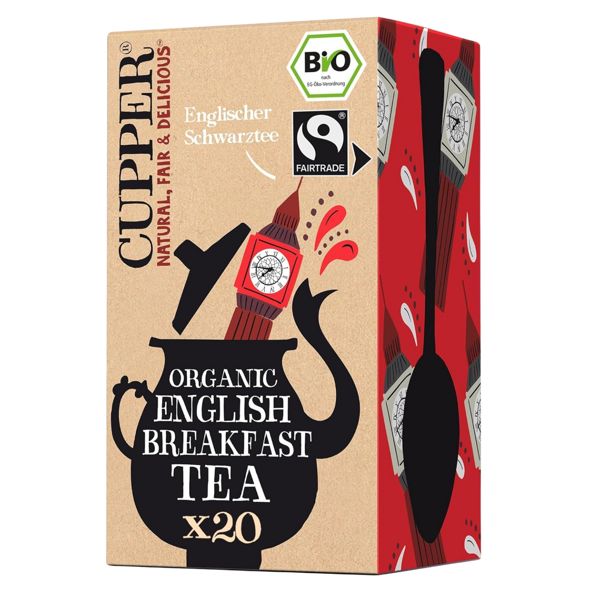 CUPPER Organic English Breakfast Black Tea 50g