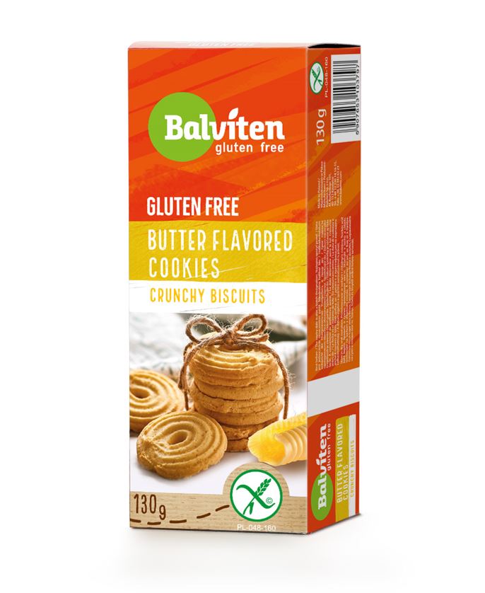 BALVITEN Gluten Free Butter Flavored Cookies 130g