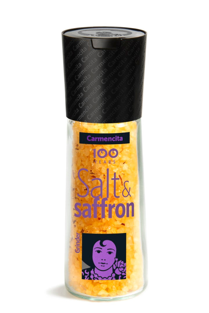 CARMENCITA Sea Salt & Saffron Grinder 103g