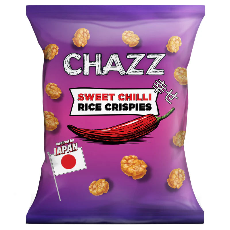 CHAZZ Sweet Chilli Rice Crispies Crackers 100g