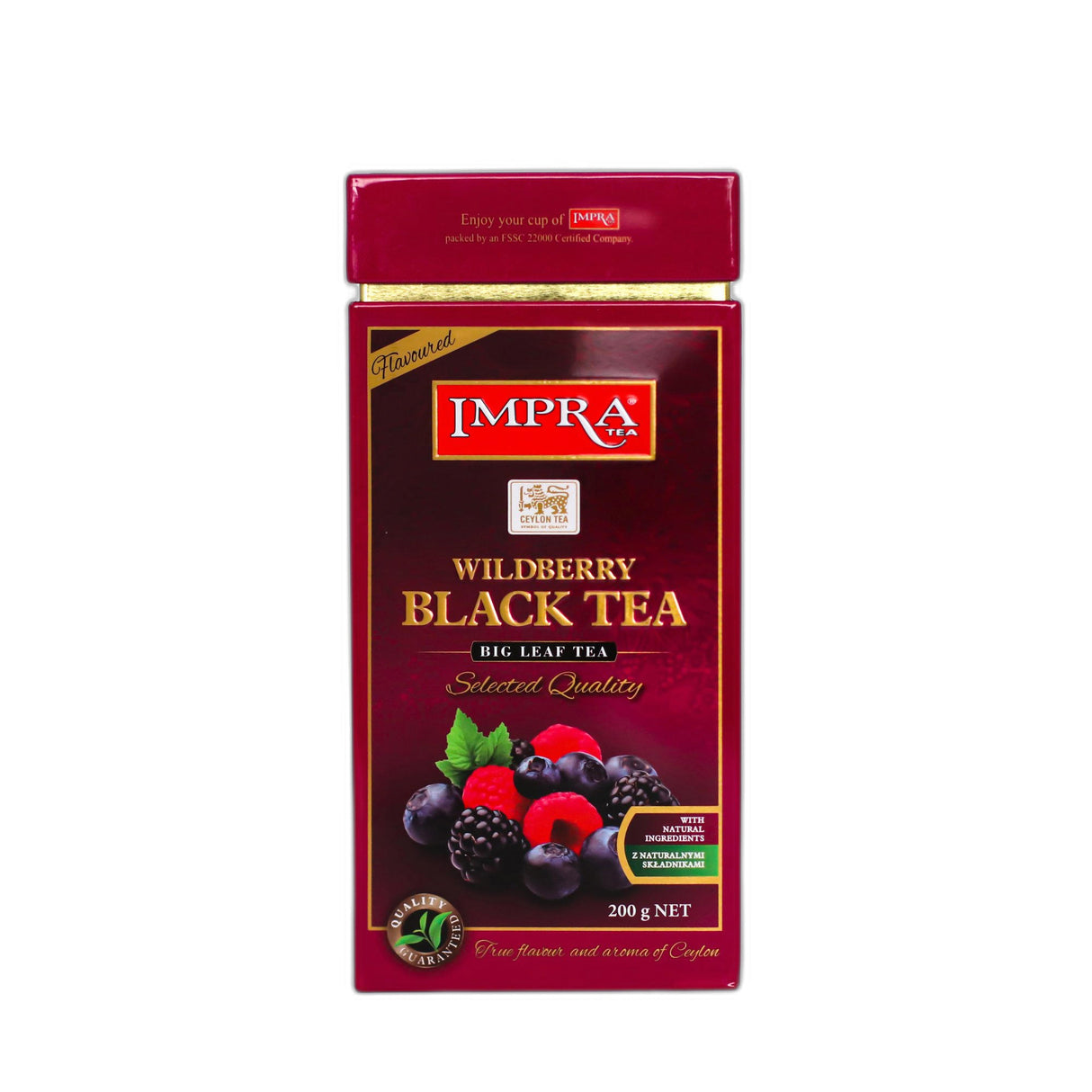 IMPRA WILD BERRY Loose Black Tea 200g