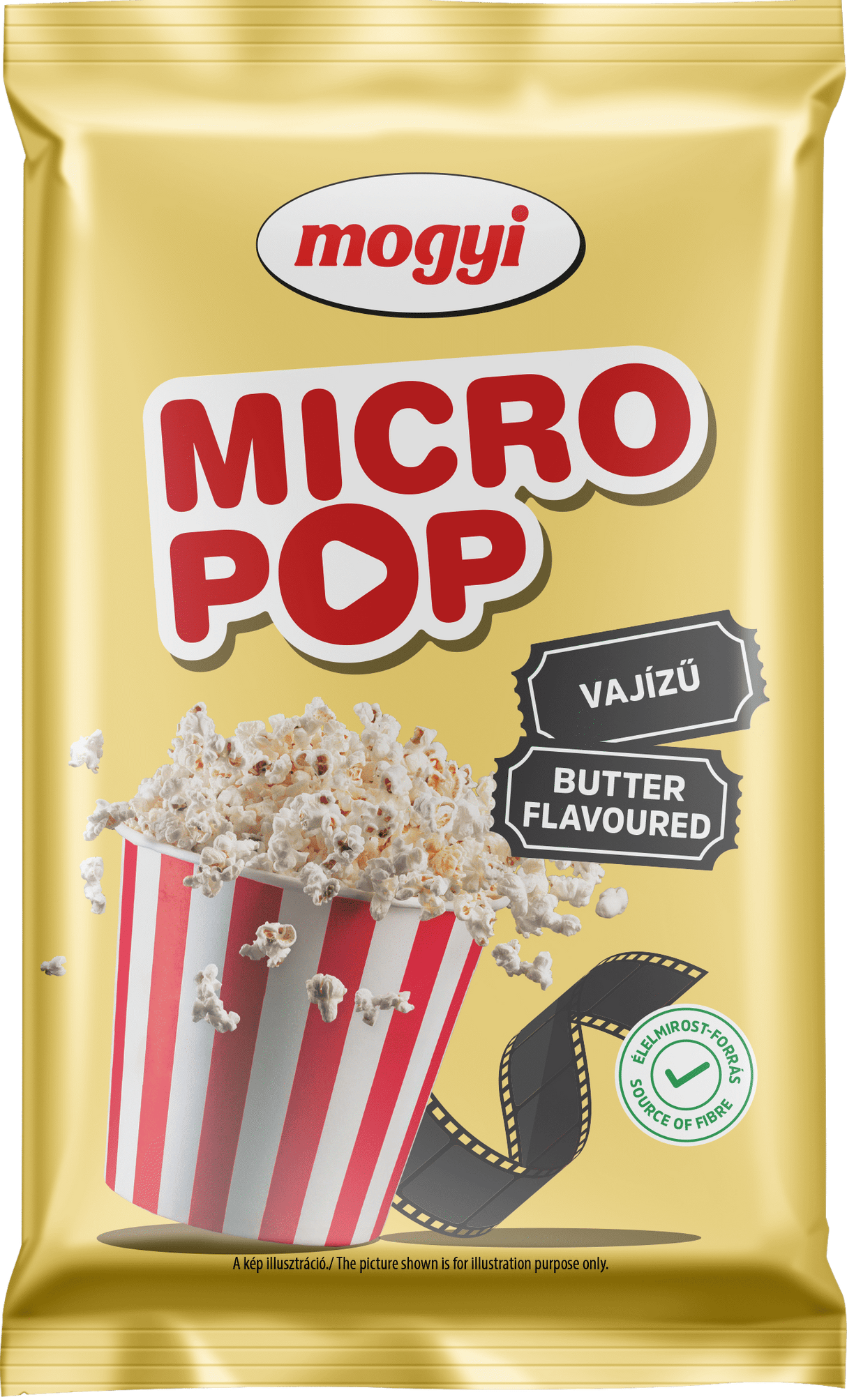 MOGYI Butter Flavor Popcorn Microwave Ready Bag 100g
