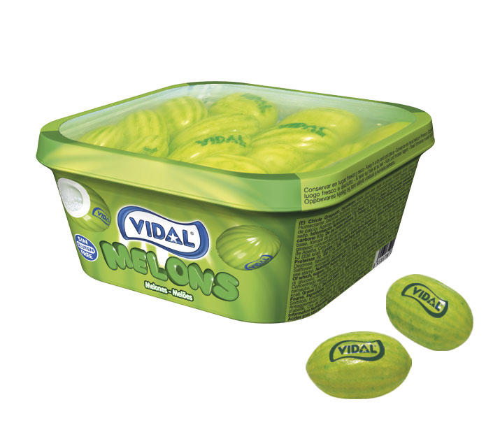 VIDAL MELONS Bubble Gum Box 160g