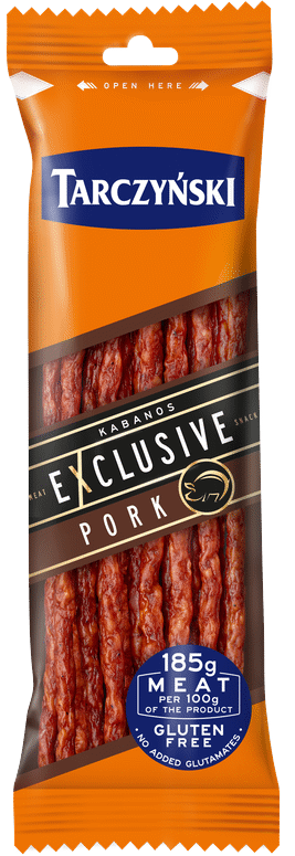 TARCZYNSKI PORK Hot Smoked Cabanossi Sausages 105g