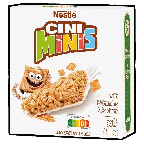 NESTLE CINI MINIS Cinnamon Flavor Cereal Bars 150g