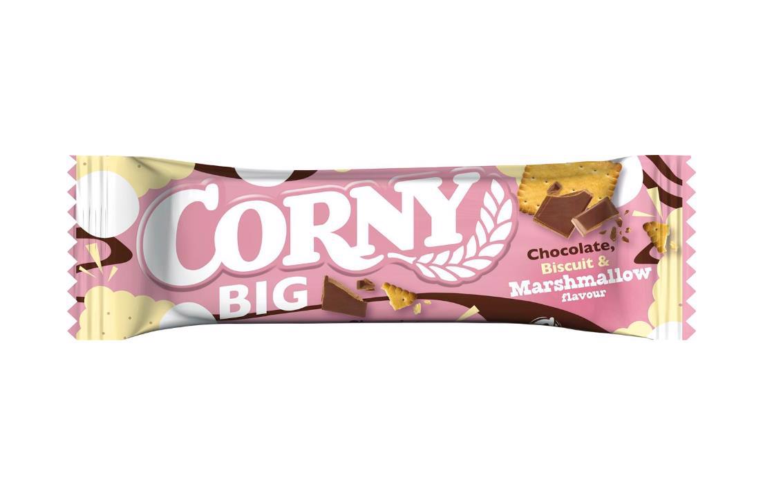 CORNY Biscuit & Marshmallow Flavor Breakfast Cereal Bar 40g