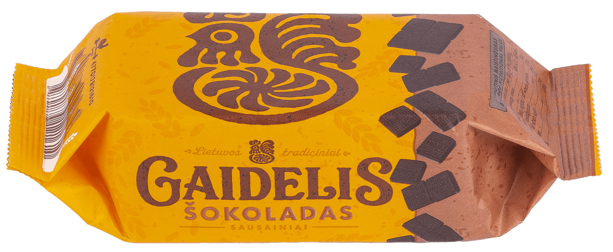 GAIDELIS Chocolate Flavor Cookies 160g