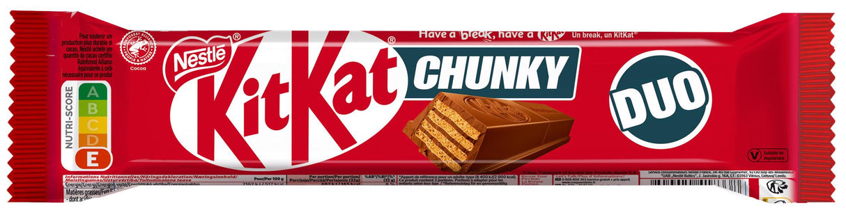 KIT KAT CHUNKY DUO Chocolate Bar 64g