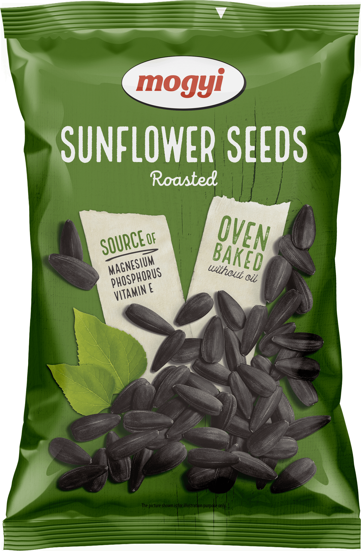 MOGYI Roasted Black Sunflower Seeds 200g