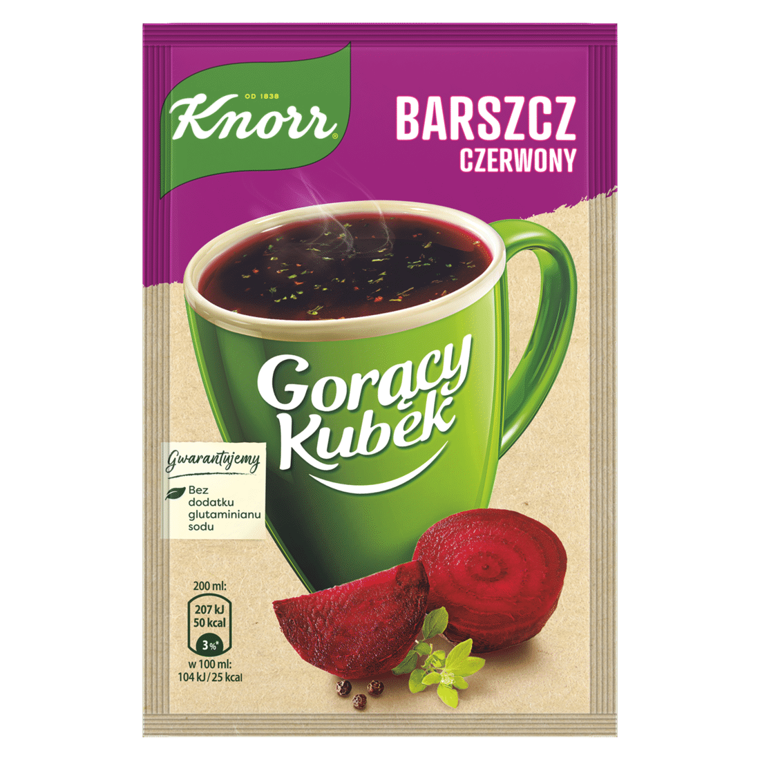 KNORR Instant Beetroot Flavor Soup 14g
