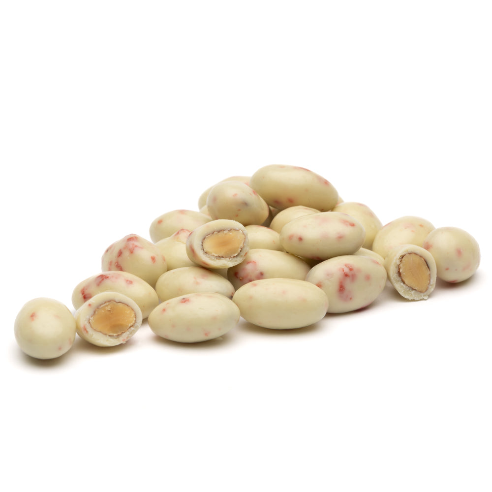 RUTA Almonds with White Chocolate and Strawberries Crunchy Dragee Candies 100g