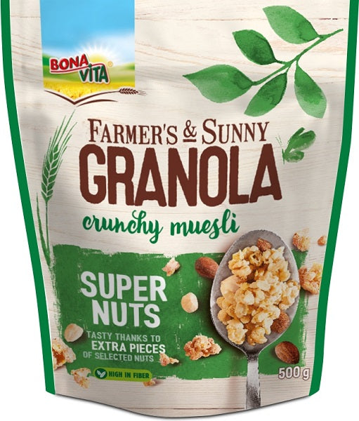 BONA VITA SUPER NUTS Granola 500g