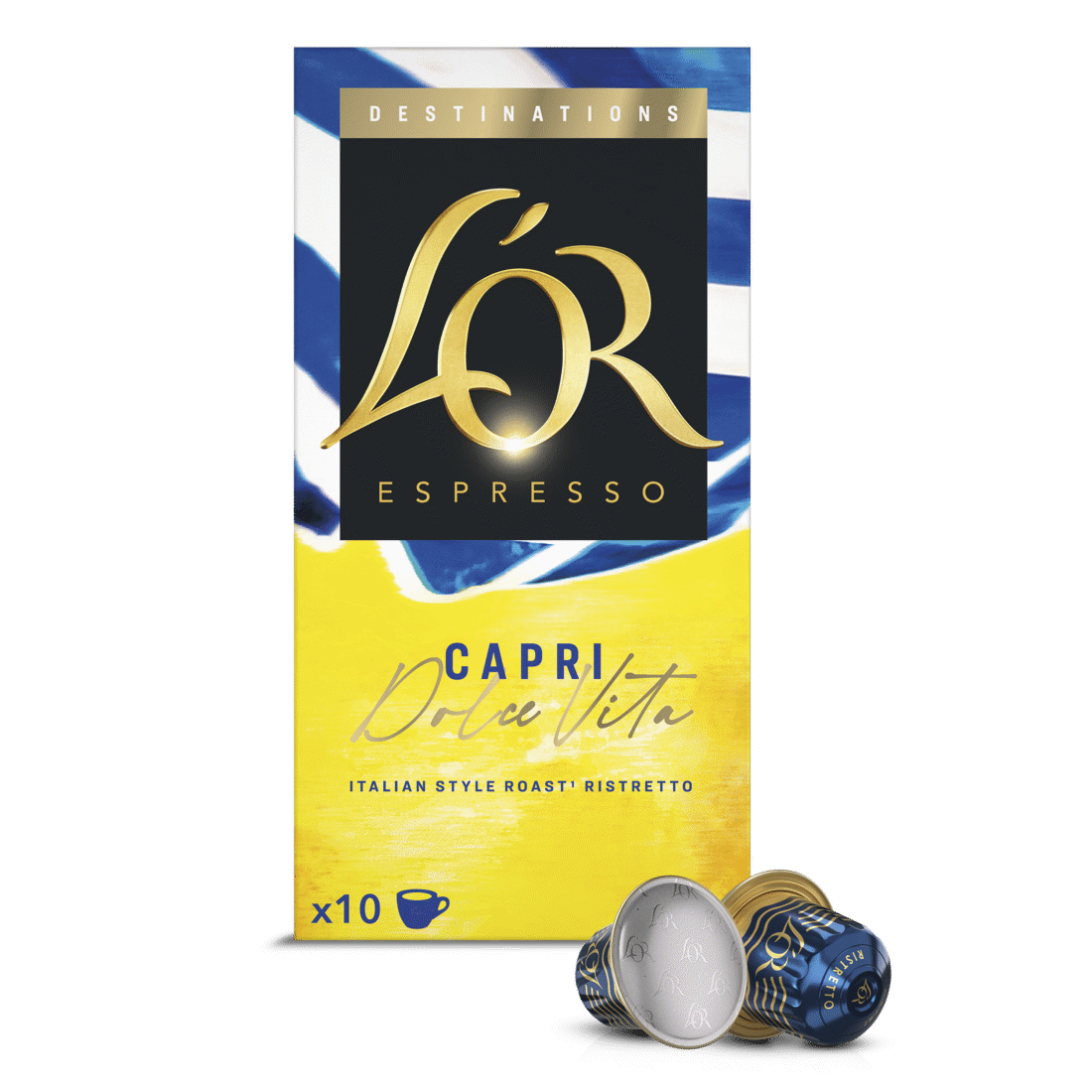 L'OR ESPRESSO CAPRI Coffee Capsules for Nespresso 52g