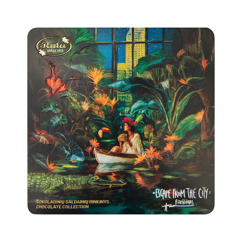 RUTA ESCAPE FROM THE CITY Chocolate Candy Selection Gift Box 165g 5.8oz