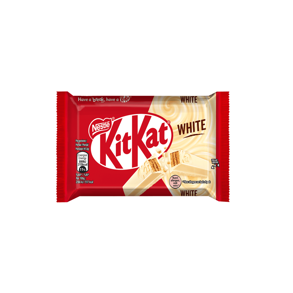 KIT KAT WHITE Chocolate Bar 41.5g