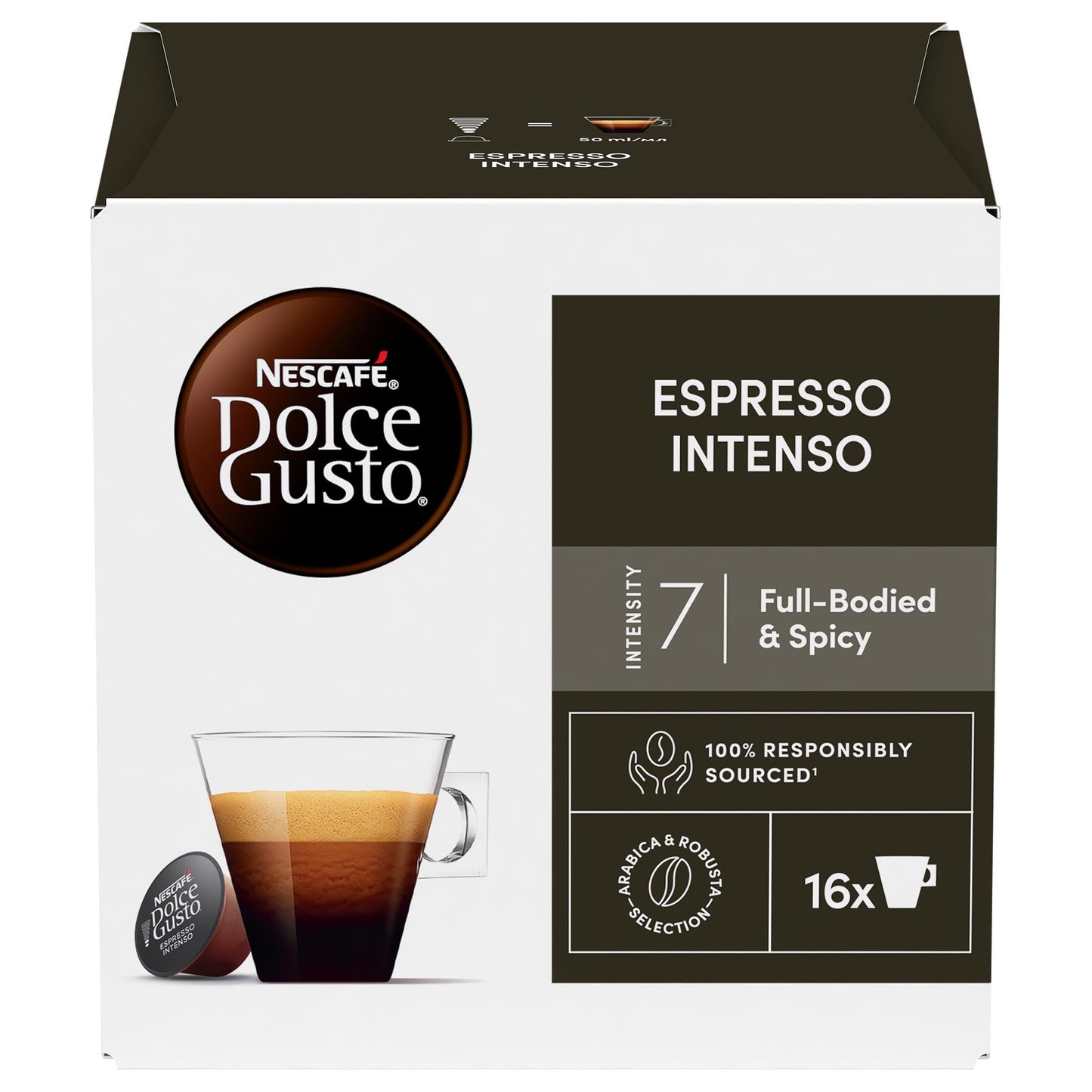 NESCAFE ESPRESSO INTENSO Instant Coffee Dolce Gusto Capsules 112g 3.95oz