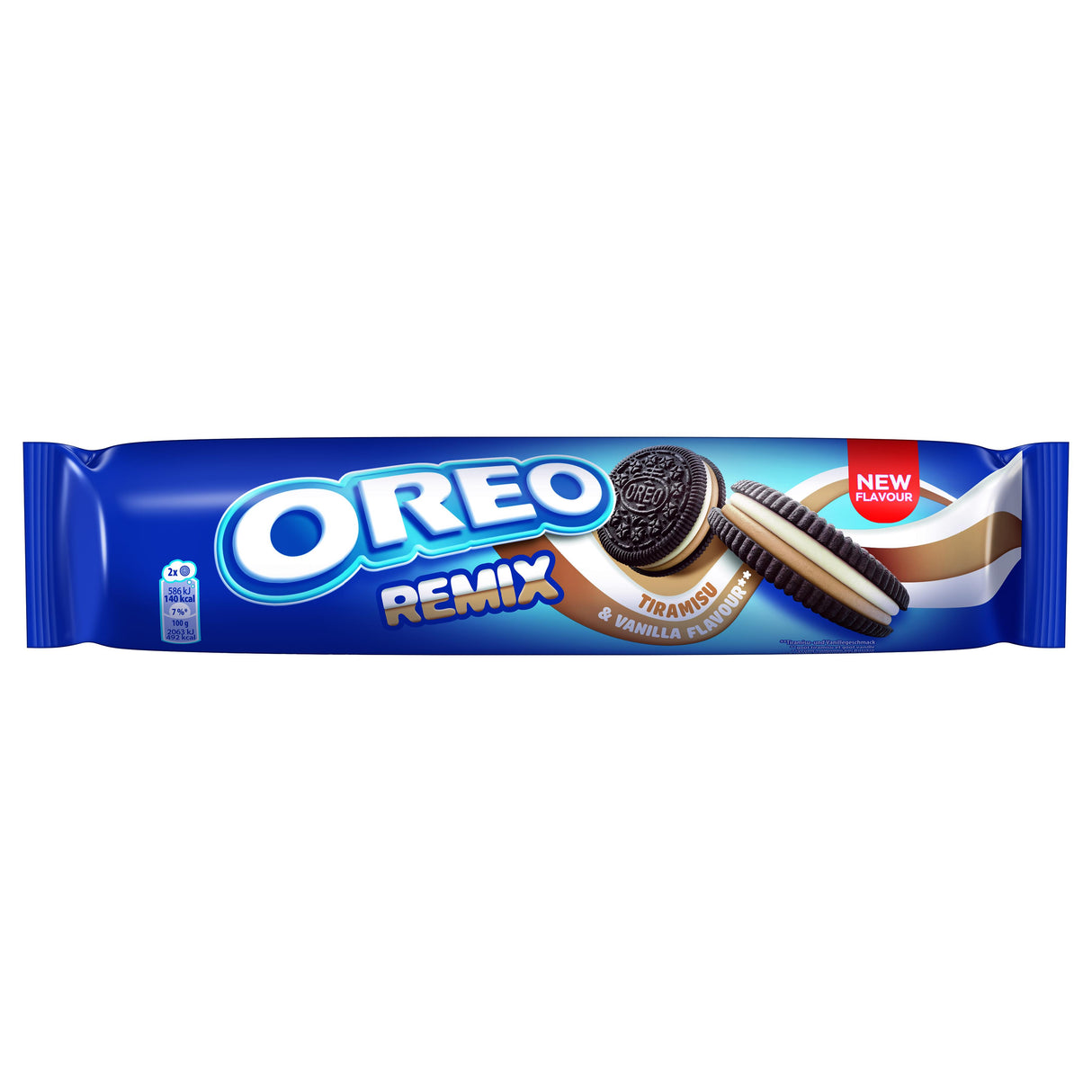 OREO REMIX Cocoa Cookies with Tiramisu & Vanilla Cream Filling 157g