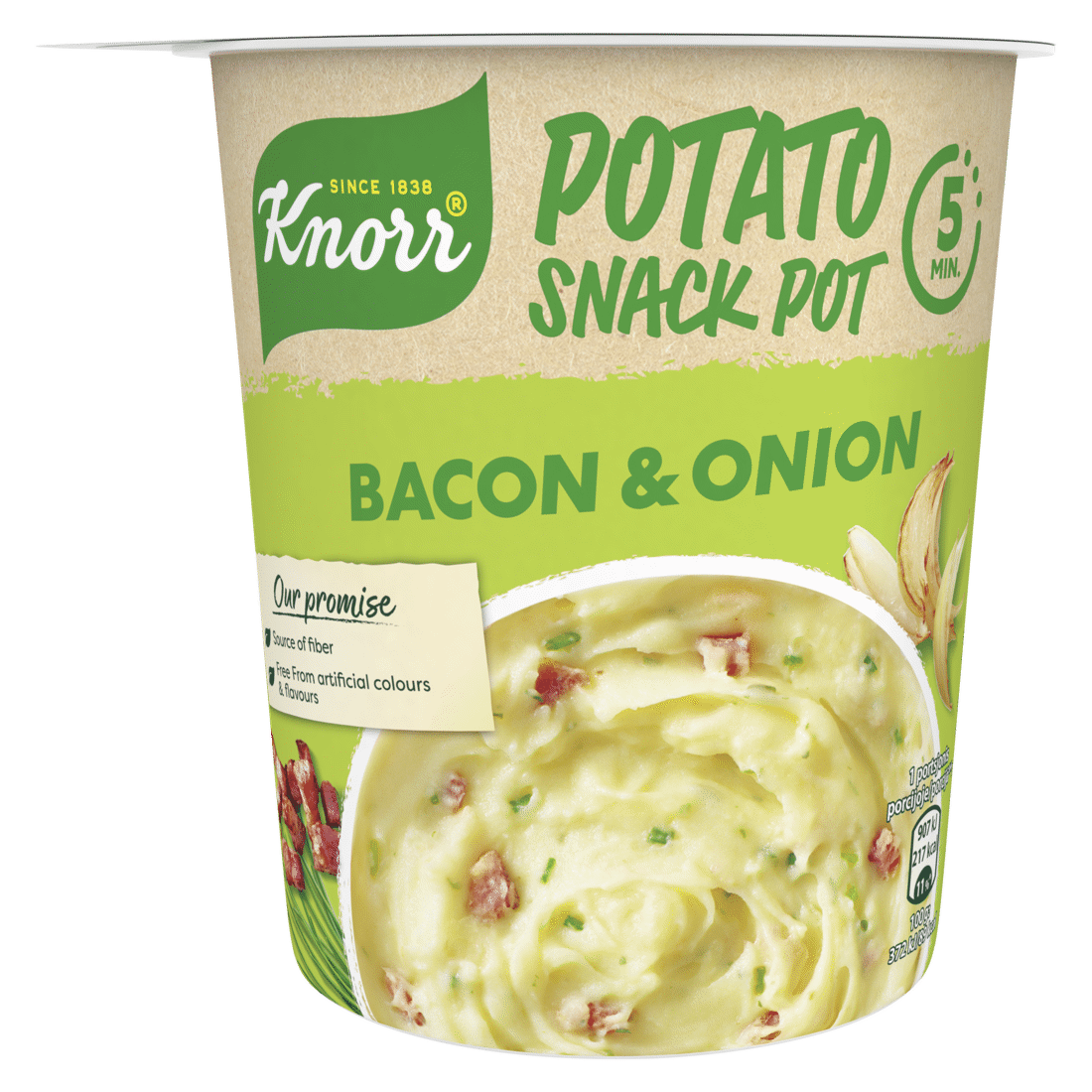 KNORR Instant Mashed Potatoes with Bacon & Croutons 51g