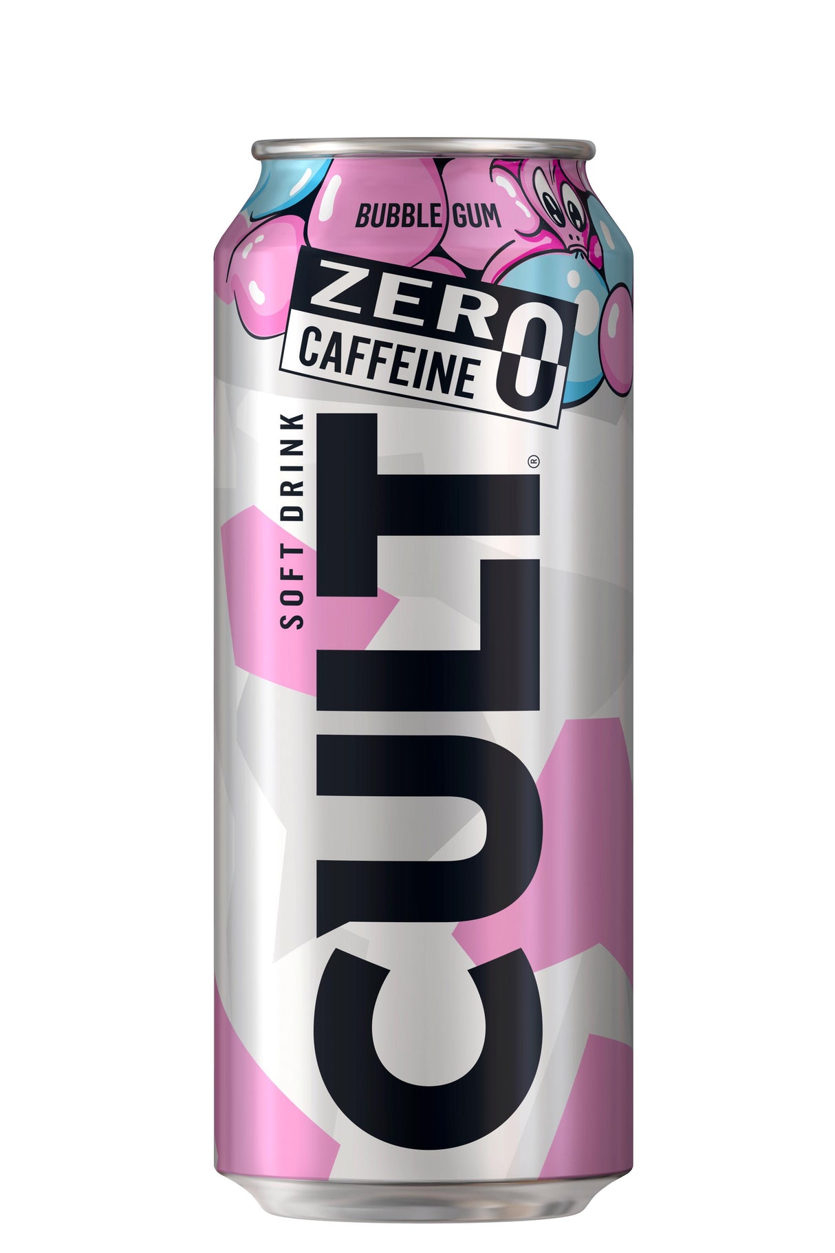 CULT BUBBLE GUM ZERO CAFFEINE Soft Drink 500ml
