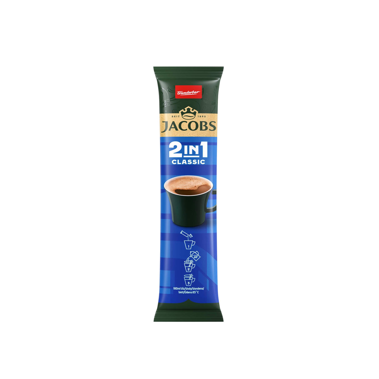 JACOBS Classic 2in1 Instant Coffee Stick 12.4g