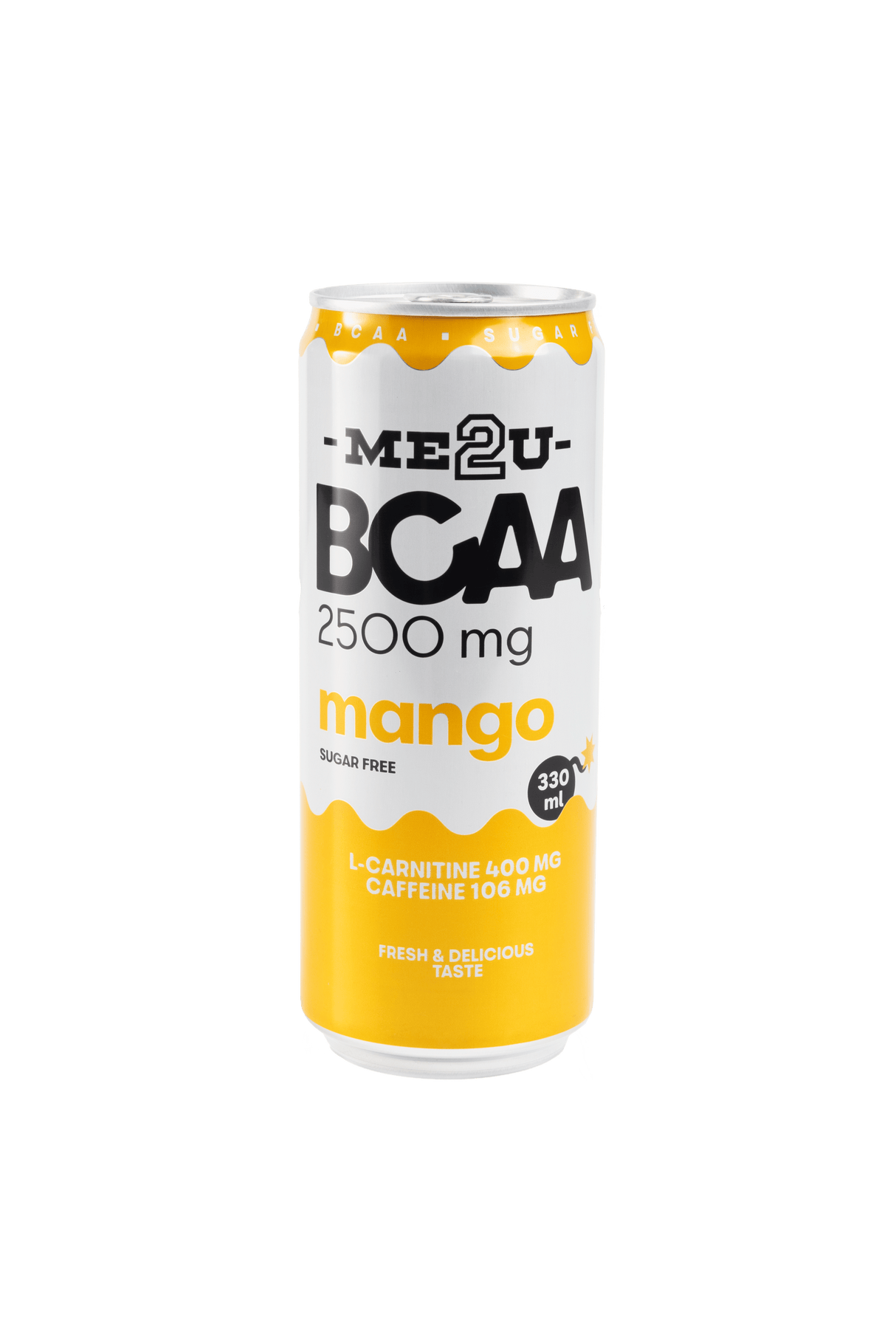 ME2U BCAA Mango Flavor Sugar Free Energy Drink 330ml