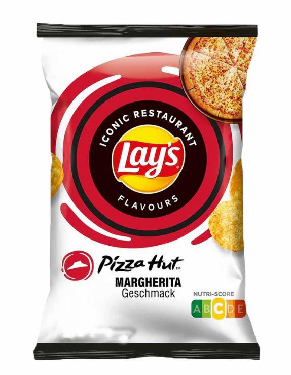 LAYS PIZZA HUT MARGHERITA Flavor Potato Chips Snacks 150g 5.3oz