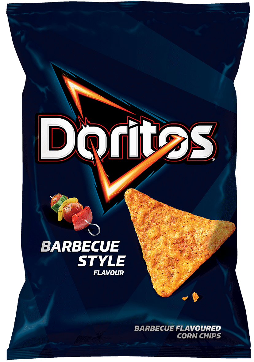DORITOS Barbecue Style Flavor Corn Chips Snacks 100g 3.5oz