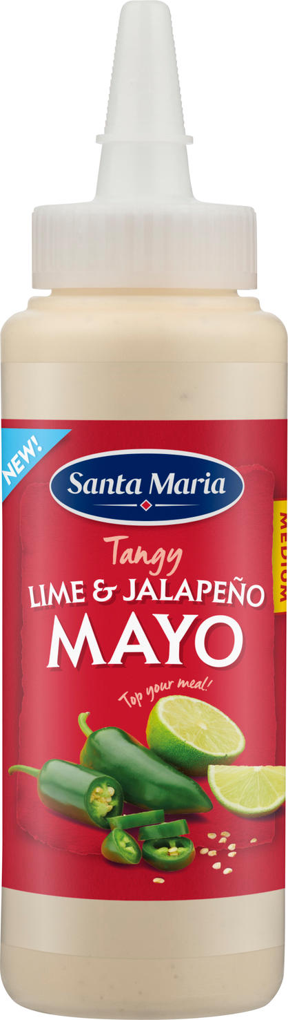 SANTA MARIA Tangy Lime & Jalapeno Mayo Sauce 250ml