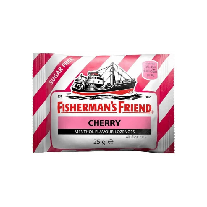 Fisherman's Friend Cherry Flavor Sugar Free Pastilles 25g