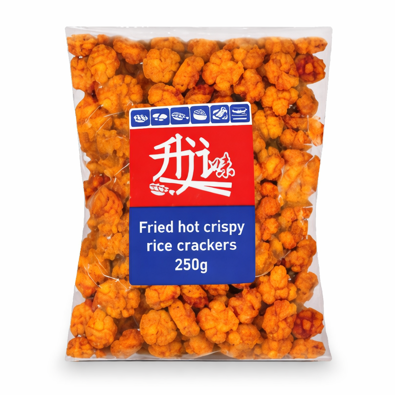 AJI Fried Hot Crispy Rice Crackers 250g