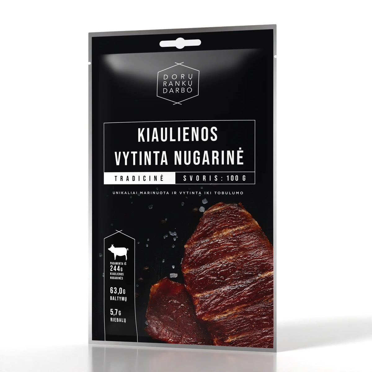 DORA Dried Pork Tenderloin Jerky 100g