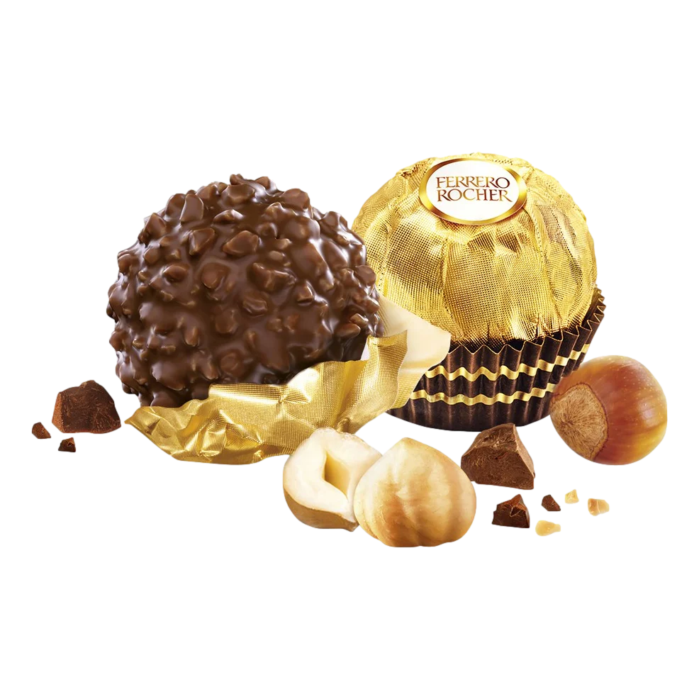 FERRERO ROCHER Premium Chocolate Candies Sweets 37.5g 1.32oz