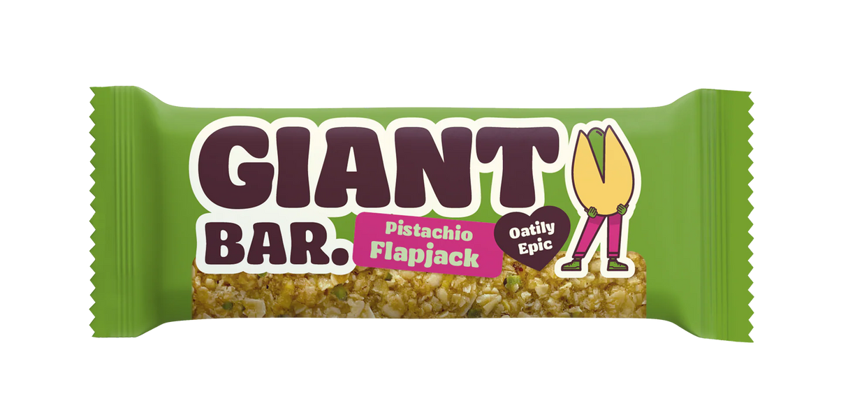 MA BAKER GIANT BAR Pistachio Flavor Cereal Bar 90g