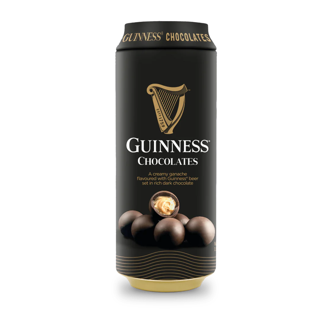 GUINNESS Chocolate Candy Creamy Ganache Flavored with Guinness Beer 125g 4.4oz