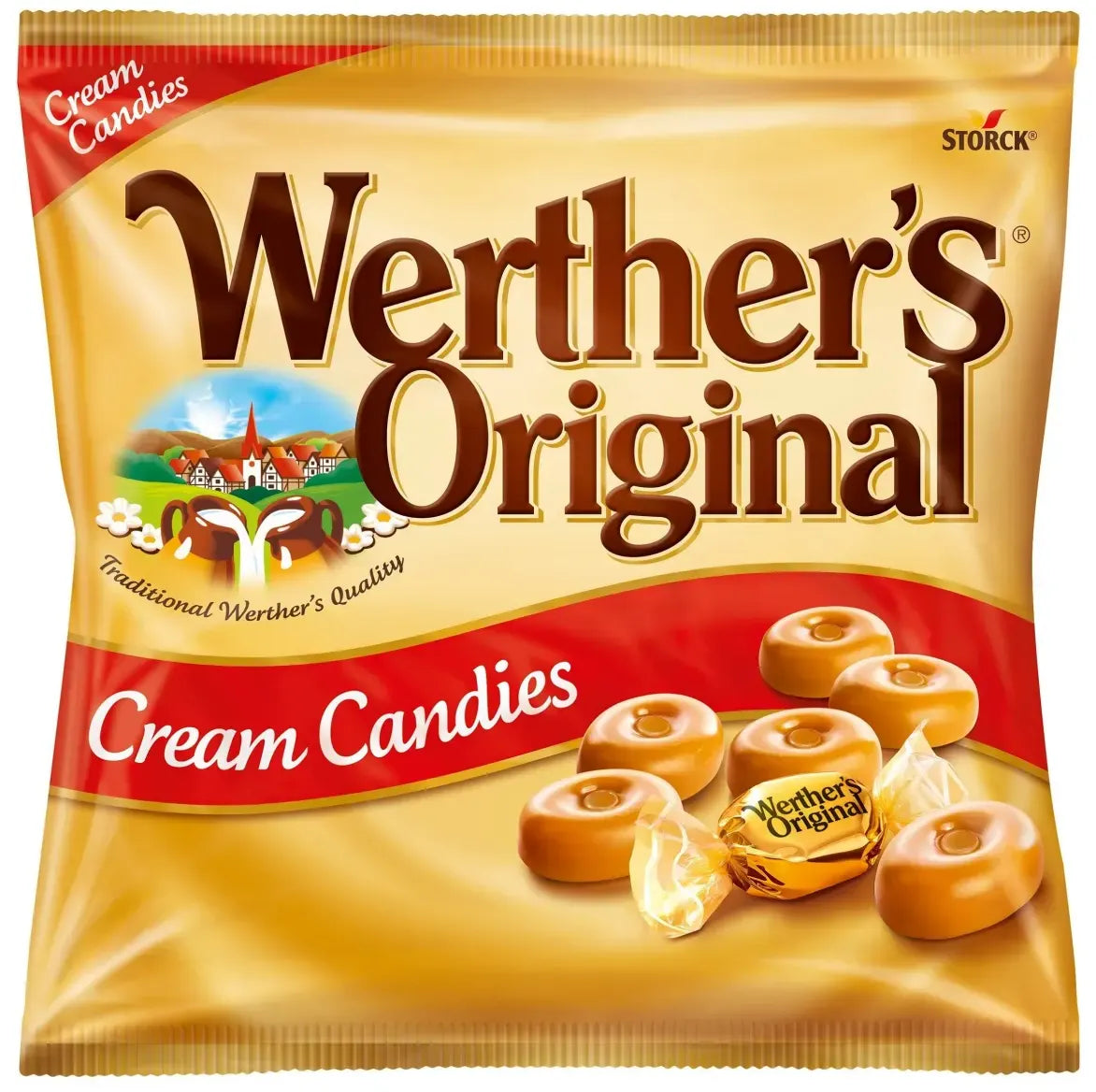 WERTHERS Original Butter Cream Candies Sweets 135g 4.7oz