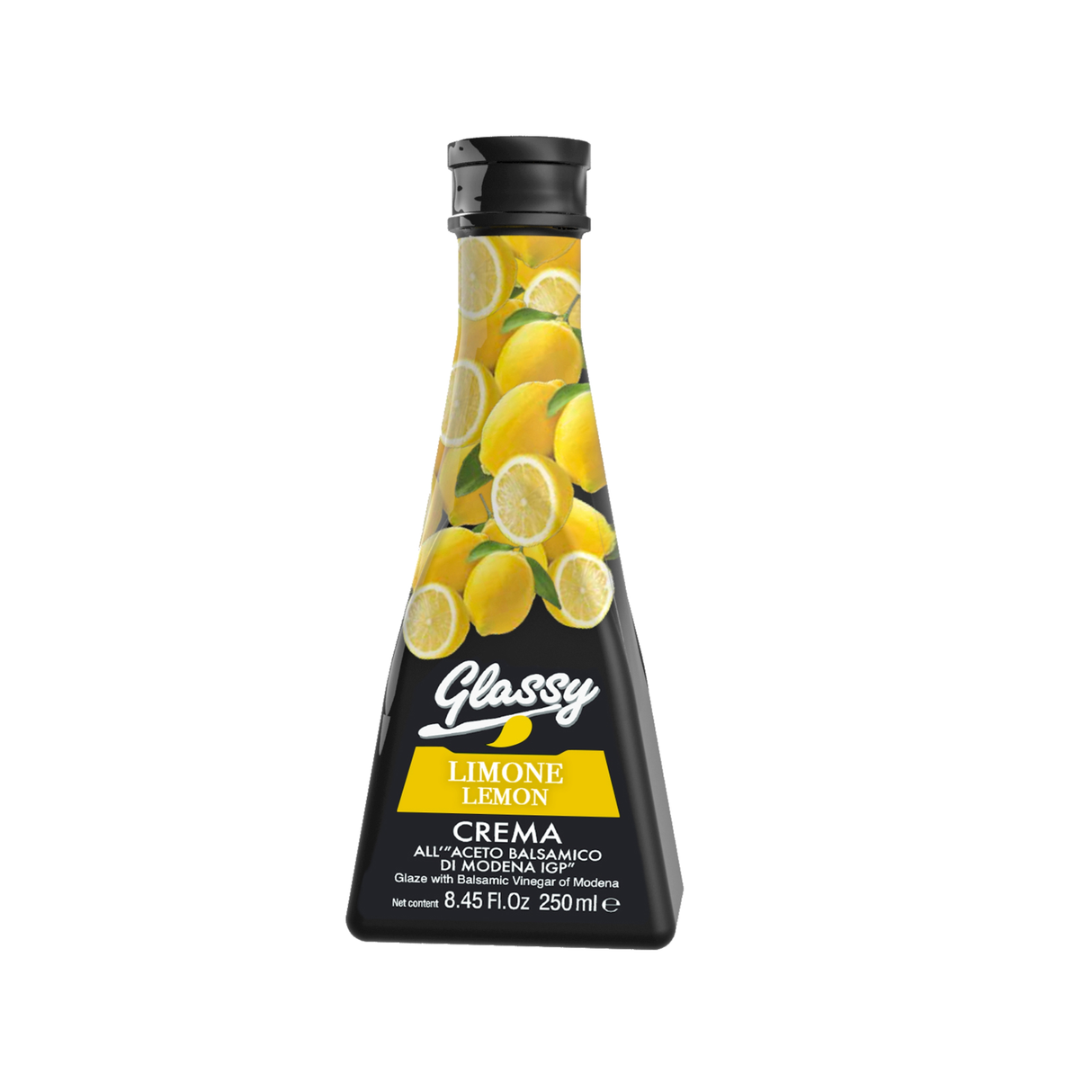 GLASSY Lemon Flavor Glaze with Balsamic Vinegar of Modena 250ml