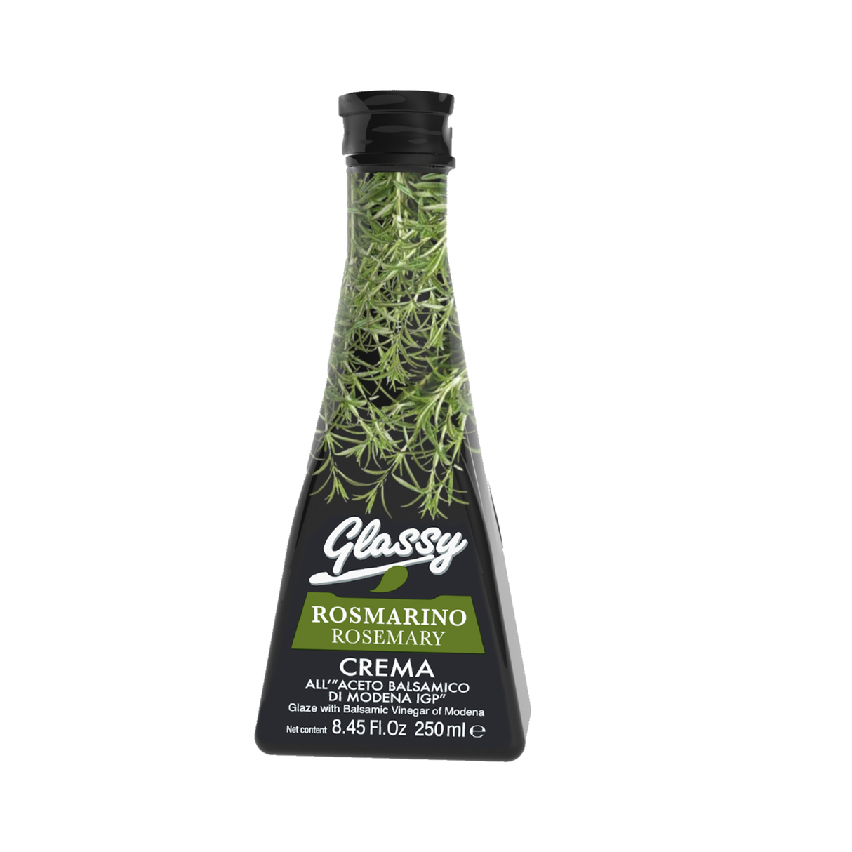 GLASSY Rosemary Flavor Glaze with Balsamic Vinegar of Modena 250ml
