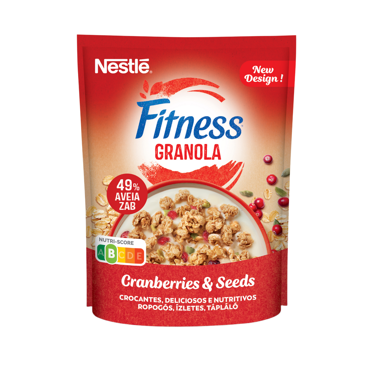 NESTLE FITNESS Granola with Cranberries & Seeds 300g